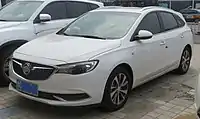 2018 Buick Excelle GX estate front.