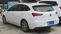 2018 Buick Excelle GX estate rear.