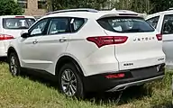 2018 Jetour X70 (Pre-facelift) rear