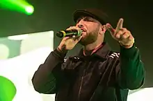 Nimo performing in March 2018