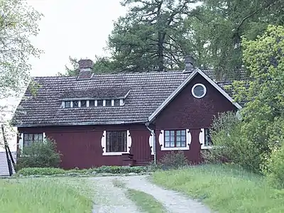 Round windows were a trade of the architect