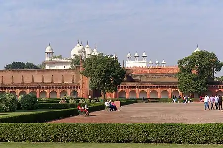 The Moti Masjid or the Pearl Mosque