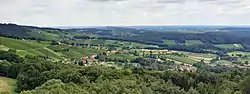 Panoramic view of Frutten-Gießendorf