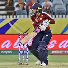 Wyatt batting for England during the 2020 ICC Women's T20 World Cup