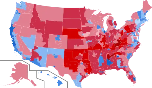 Election results by congressional district