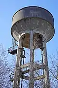 Open water tower.