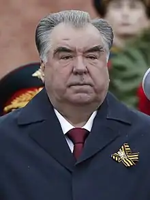  Republic of TajikistanEmomali RahmonPresident of Tajikistan