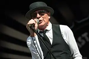 Mogg performing with UFO in 2022.