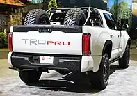 Tundra TRD Pro rear view