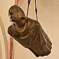 Floating Angel by Ernst Barlach, 1927 expressionist WW1 memorial in the Cathedral