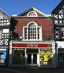 Brick shopfront