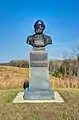 Bust of Lauman at Vicksburg National Military Park