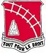 22nd Engineer Battalion"Tout Pour Le Droit"(All for the Right)