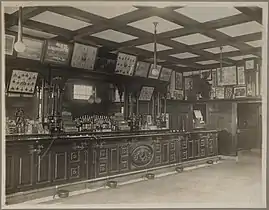 McGreevey's Third Base Saloon, no.940 Columbus Avenue, Roxbury Crossing, 1914 (Boston Public Library)