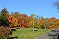 Autumn scene in the township's far northwest