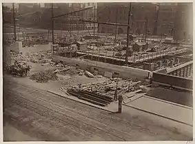 Under construction, 1889
