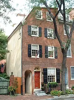 The Cassey House in Philadelphia, Pennsylvania