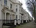 25-36 Falkner Square(1840s; Grade II)