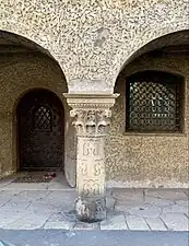 Column of the Ion Giurgea House (Strada Frumoasă no. 26A), Bucharest, by Ion Giurgea, 1940