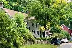 House and barn on Combs Hollow Road