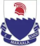 299th Cavalry Regiment"E Maka'ala Kakou"(Let's Be Alert)