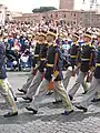 Guards marching during a parade in Rome in 2006