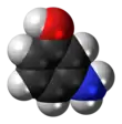 3-Aminophenol molecule
