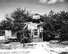 313th Bombardment Wing Tinian HQ in 1945