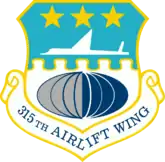The 315 Airlift Wing