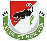 31st Cavalry"Celer et Non Visi"(Swift and Unseen)