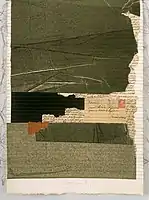 Untitled, sewn collage, 1992