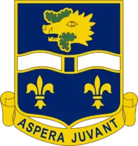 326th Infantry Regiment"Aspera Juvant"(Difficult Delight)