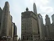 333 North Michigan, 360 North Michigan, Mather Tower and 35 East Wacker