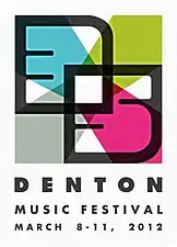 35 Denton Music Festival 2012 Logo