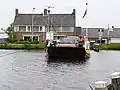 Ferry across the canal