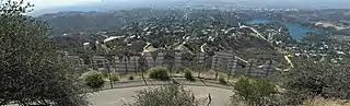 Beachwood Canyon, above the Hollywood Sign