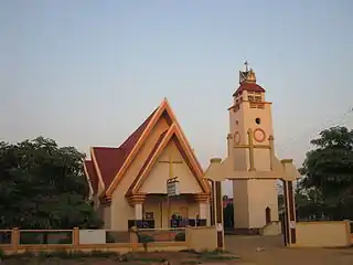 Catholic Church in Thakhek.