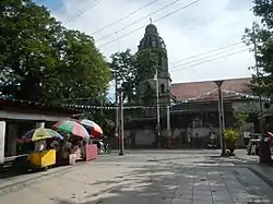 Santa Ana Church as seen from Plaza Quezon