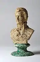 Jiří Kolář, W. A. Mozart (60s), chiasmage, collaged object