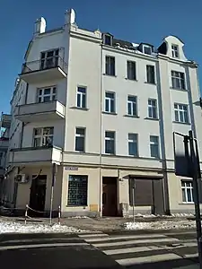 Facade on Sienkiewicza street