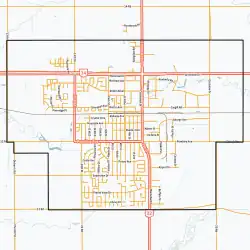 City boundaries