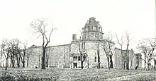The main building in 1893