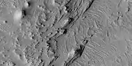 Close view of layers from previous image, as seen by HiRISE under HiWish program