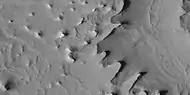 Close view of layers from a previous image, as seen by HiRISE under HiWish program