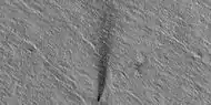 Long plume, as seen by HiRISE under HiWish program