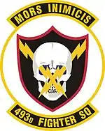493rd Fighter Squadron, United States.