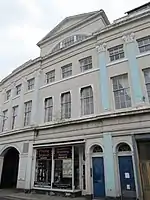 The central block of 1-6 Priory Street