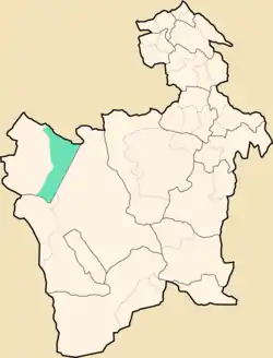 Location within Potosí Department