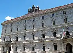 Palazzo del Governo in Ascoli Piceno, the provincial seat.