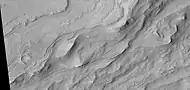 Close view of layers, as seen by HiRISE under HiWish program